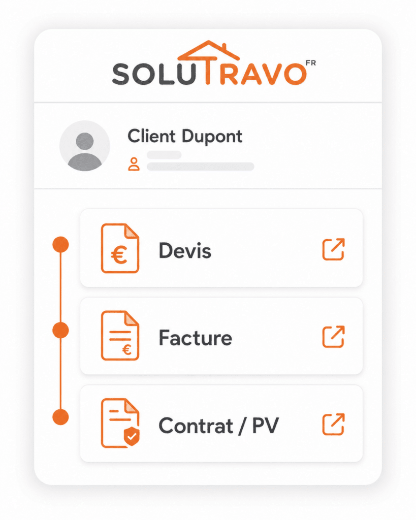Interface de gestion des droits d'accès, permettant de définir des rôles personnalisés (admin, collaborateur, lecteur) pour sécuriser les données et contrôler les permissions au sein de l'équipe.